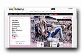 screenshot de www.pureshopping.com