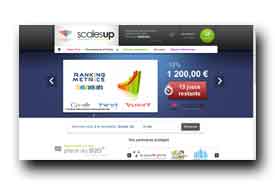 screenshot de www.scalesup.com