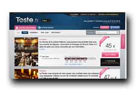 screenshot de www.toste.fr