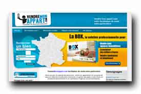 screenshot de www.vendremonappart.com