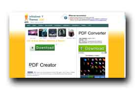 screenshot de windows7themes.net