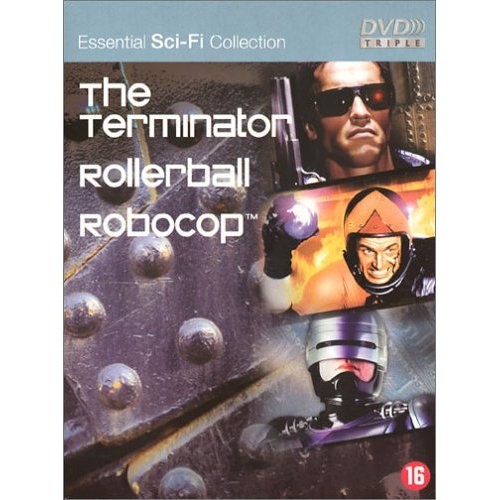 Coffret 3 DVD Terminator + Robocop + Rollerball