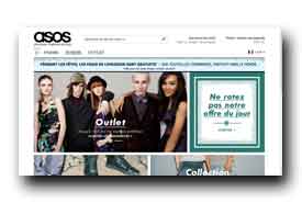 screenshot de www.asos.fr