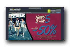 screenshot de www.delaveine.com