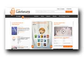 screenshot de www.lecteurs.com