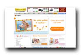 screenshot de lescartes.laposte.net