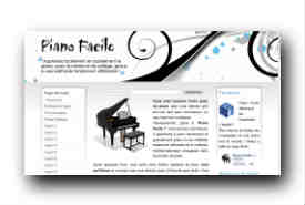 screenshot de www.pianofacile.com