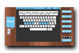screenshot de www.sense-lang.org/typing/tutor/FR_tutorial.php
