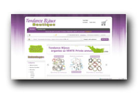 screenshot de www.tendancebijoux.com