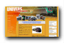 screenshot de www.univers-train.com