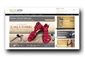 screenshot de www.wonderprice.com