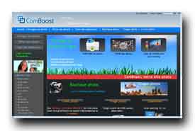 screenshot de www.comboost.com