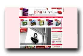 screenshot de www.devilprint.com