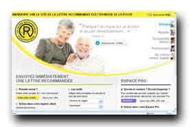 screenshot de www.laposte.fr/lre