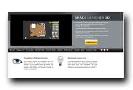 screenshot de www.spacedesigner3d.com