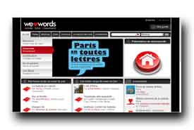 screenshot de www.welovewords.com