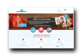 screenshot de www.cadeaushaker.fr