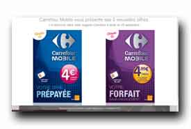 screenshot de www.carrefourmobile.fr
