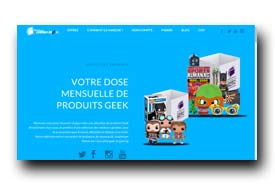 screenshot de www.exclugeekbox.com