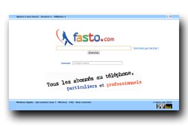 screenshot de www.fasto.com