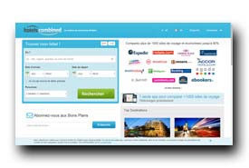 screenshot de www.hotelscombined.fr