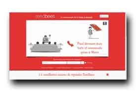 screenshot de www.seedbees.com