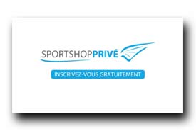 screenshot de www.sportshopprive.com