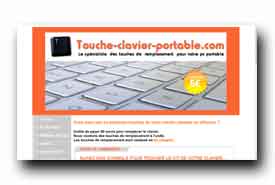 screenshot de www.touche-clavier-portable.com