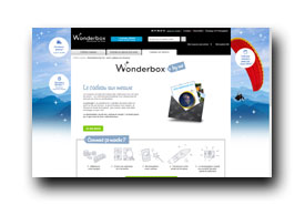 screenshot de www.wonderbox.fr/wonderboxbyme.html