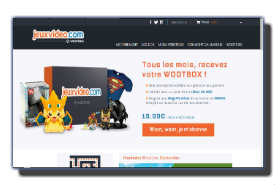 screenshot de www.wootbox.fr
