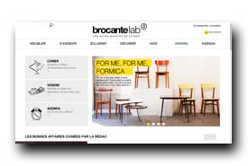 screenshot de www.brocantelab.com