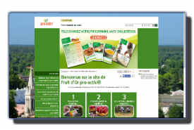 screenshot de www.fruitdorproactiv.fr