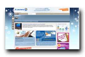 screenshot de www.leclercmultimedia.fr