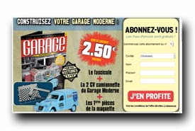 screenshot de www.maquette-garage.com
