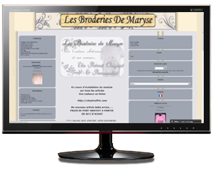 avis des clients de lesbroderiesdemaryse.fr